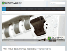 Tablet Screenshot of boniswa.co.za